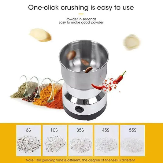 Multifunctional Electric Spice Grinder - 1 Pc Portable & Rechargeable