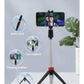 Selfie Stick with LED Light & Bluetooth Remote - Perfect for Self Portraits (1 Pcs)