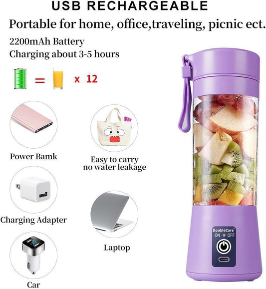Multicolor Electric Juicer Blender - 1 Pc Portable & Multifunctional Kitchen Gadget 78 in stock